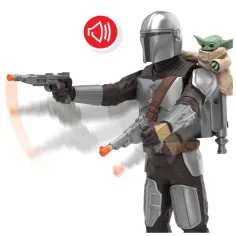 Star Wars: Mandalorijanac i Grogu - set akcijskih figura sa zvukom - Hasbro slika 3