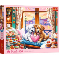 Štenačka ljubav Vrhunska kvaliteta 500-dijelni puzzle – Trefl