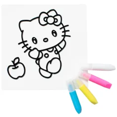 Sticker Art: Hello Kitty set za bojanje naljepnica, više vrsta, 1 kom - Comansi slika 4