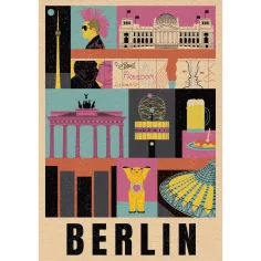 Stil u gradu Berlin 1000-dijelna slagalica - Clementoni slika 2