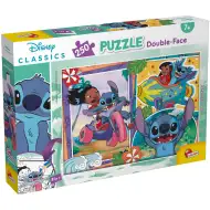 Stitch 2 u 1 puzzle od 250 dijelova i bojanka 50x35 cm - Lisciani
