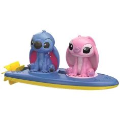 Stitch i Angel igračka za kupanje s daskom za surfanje - Clementoni baby slika 2