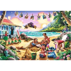 Stitch na plaži 1000-dijelna Premium Plus slagalica - Trefl slika 2