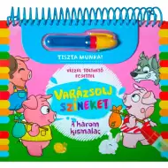 Stvori čaroliju s bojama! - Knjiga aktivnosti Tri praščića