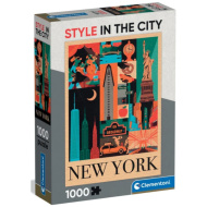 Style in the City New York slagalica od 1000 komada - Clementoni