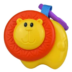 Sun Baby: Veseli lav BPA-free dječja zvečka slika 2