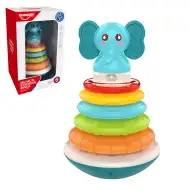 Svijet glazbe: Igra gradnje tornja s elefantima uz zvuk