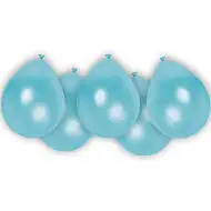 Svijetloplavi lateks baloni, set od 8 komada