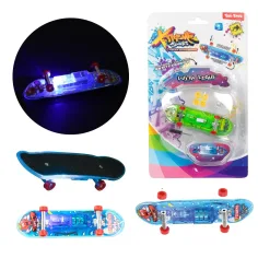 Svjetleći fingerboard skateboard za prste u više varijanti 1 komad slika 2