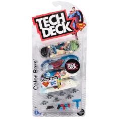Tech Deck: Superman fingerboard, set od 4 komada - Spin Master