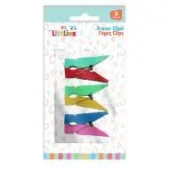 The Littlies: Set od 3 gumice za brisanje u obliku štipaljke