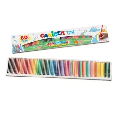Tita Maxi Rainbow set od 80 bojica - Carioca slika 2