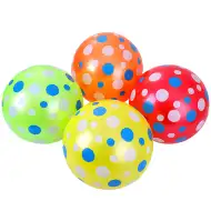 Točkasta gumenjaka od 23 cm u raznim bojama