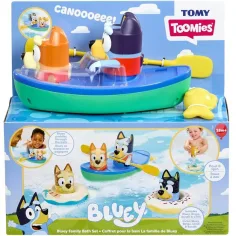 Tomy Toomies: Bluey obiteljska vožnja čamcem – igračka za kupanje