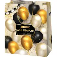 Torba za poklone s uzorkom balona velike veličine, ekskluzivna, 27x14x33cm