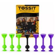 Tossit Starter Pack ljubičasto-zeleni silikonski pikado s usisnim čepovima