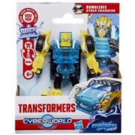 Transformers Cyberworld Cyber Changers: Bumblebee transformirajuća robotska figura - Hasbro
