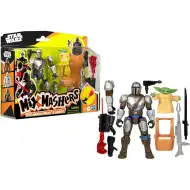 Transformers: Mix Mashers Deluxe Mandalorian i Grogu figura s dodacima - Hasbro