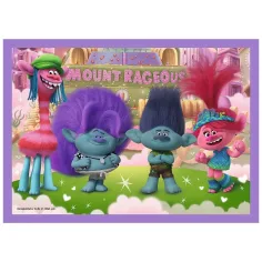 Trollovi 3: 4 u 1 puzzle set - Trefl slika 2