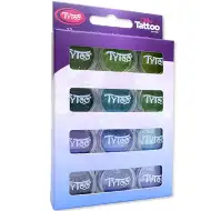 TyToo: Set šljokica hladnih boja 12 x 2,5 ml