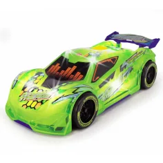 Ulice Beatz: Speed Tronic neon zelena automobila sa svjetlom i zvukom 20 cm - Dickie Toys slika 2