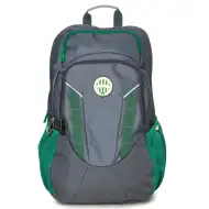 Veliki sivi školski ruksak s grbom Fradija