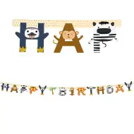 Vesela životinjska zabava banner