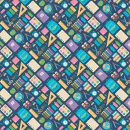 Veseli omot za početak škole 100x70 cm