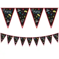 Vijenac zastavica s motivom za gamere