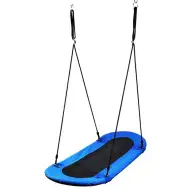 Wonderland Ovalna gnijezdo ljuljačka 165x70 cm - Plava