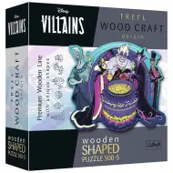 Wood Craft: Disney Zlikovci 500+5 komada premium drveni puzzle - Trefl