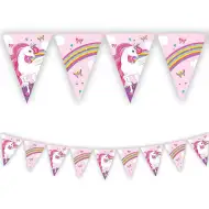 Zastavice za zabavu s duginim jednorogom