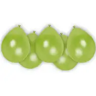 Zeleni lateks baloni, set od 8 komada.