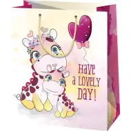 Žirafa uzorak velike poklon torbe 27x14x33cm