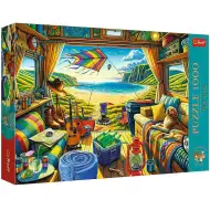 Život u kamperu premium plus puzzle od 1000 dijelova - Trefl