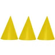 Zlatne party kape, set od 6 komada.