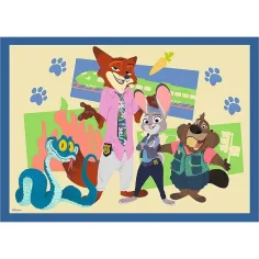 Zootropolis 2 - 4 u 1 slagalica od 35-48-54-70 dijelova - Trefl slika 2