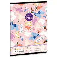 Ars Una:  Doggy Friends 1. razred bilježnica s crtama A/5 14-32