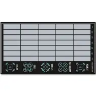 Ars Una: Drone Racer dvostrani raspored, jedan list