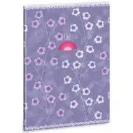 Ars Una: Fan A/4 bilježnica sa cvjetnim uzorkom sa točkicama