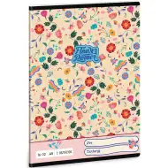 Ars Una: Flower Power 2.razred bilježnica s linijama i cvjetnim uzorkom 32 stranice A/5