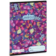 Ars Una: Jungle - Jungle animal 2. razred bilježnica s linijama 32 stranice A/5