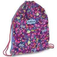 Ars Una: Jungle ljubičasta džungla uzorak torba za teretanu, sportska torba 32x42cm