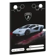 Ars Una: Lamborghini siva bilježnica s crtama 2.razred A/5 16-32
