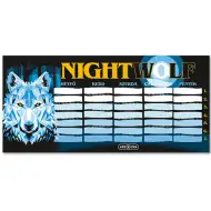 Ars Una: Nightwolf jedan list, raspored na dvije stranice