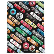 Ars Una: Rollin' Mania mapa sa gumom s uzorkom skejtborda veličine A/4