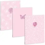 Ars Una: Soft Touch Pink Spring ekstra točkasta bilježnica A/4