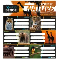 Ars Una: Spirit of Nature pakirane naljepnice za bilježnice 3x6 komada