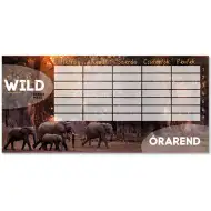 Ars Una: The Eye of the Wild dvostrani raspored sa uzorkom slona