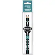 Ars Una: Trokutaste grafitne olovke 2B sa prugama 2kom